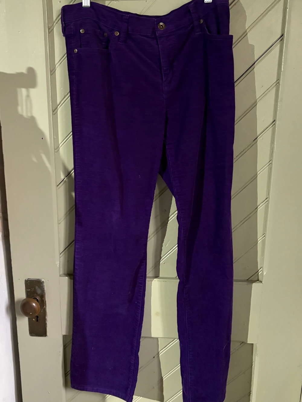 Ralph Lauren Purple Corduroy Pants - Classic Straight Fit like new